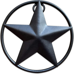 Dark Bronze Barn Star – Metal Stars for Outside, Texas Star Metal Wall Décor for