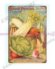 1896 Vegetables Richard Frotscher Co garden manual southern states metal
