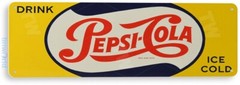 TIN SIGN Pepsi Cola Vintage Soda Sign Kitchen Cottage Farm A135