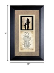 DEXSA Mom’s Wall Plaque | Wood Frame | 11×18 inches | USA Made | Mother’s Day, B