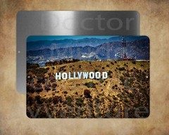 California HOLLYWOOD famous sign in hills 8″ x 12″ metal sign Made in USA