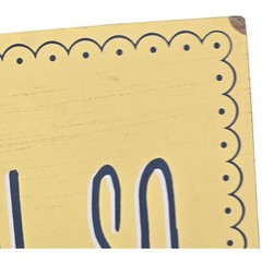 Clever Captions Wood Sign Told You So Mom Yellow Home Decor Wall Art