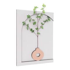 3D Sandstone Wall Art Painting, White, 23.6 * 31.5in, Living Room, Bedroom