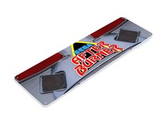 After Burner Arcade Sign, Classic Arcade Game Marquee, Game Room Tin Sign C241