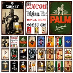 Tin Metal Sign Beer Poster Painting Store Wall Art Decor 8×12