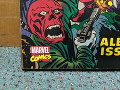 Captain America #112 Wooden/MDF Wall Plaque 13”x19” Used Album Issue