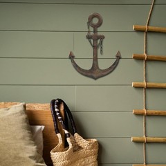 Anchor Wall Decor,Antique Metal Wall Art With Chain for Bedroom Living Room D…
