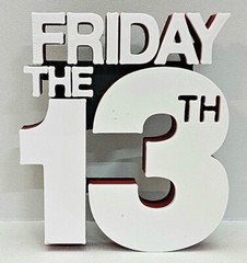 FRIDAY the 13th 1 v3 Movie Plaque