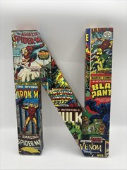 Marvel Comics Pop Creations Wall Decore – Capital N – 10 X 7.5 Inches