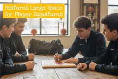 Personalized Basketball Coach Gift Signable Plaque From Team