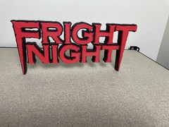 Fright Night Large Sign