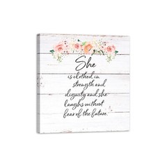 Inspirational Quotes Canvas Print Wall Art Modern Wall Décor Gift Ideas 12×16