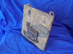 Lighthouse Montauk Point Long Island New York Wall Hanger 3D Plaque 7.5″ x 7.5″