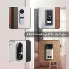 6 – No Soliciting Mini Sign 1×0.5″ Weatherproof Doorbell Labels Easy to Install