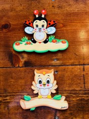 BARTOLUCCI of Italy ~ Personalizable Child’s WALL PLAQUES. 17 DESIGNS! 4 SIZES!
