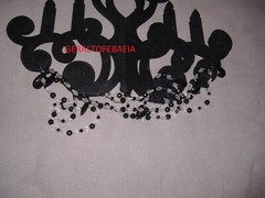 VELVET CHANDELIER, FAUX CHANDELIER, GOTH, HORROR, VAMPIRE