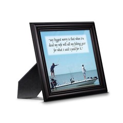 Fisherman’s Prayer, Beach, Boating or Fishing Decor, Picture Frame, 10×10 8503