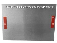 Place Packages In Box Sign METAL 3 sizes delivery usps fedex ups amazon MS026