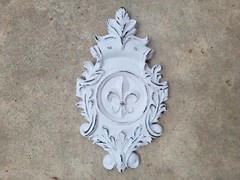 Fleur de Lis Wall Plaque, Old World, Tuscan, Medieval, French Country decor, new