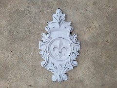 Fleur de Lis Wall Plaque, Old World, Tuscan, Medieval, French Country decor, new