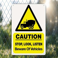 Tin Foil Sign 20x30cm 2D Plane Frameless
