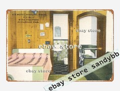1930-45 Ace Motel, Birmingham, Alabama tin sign collectible coffee shops