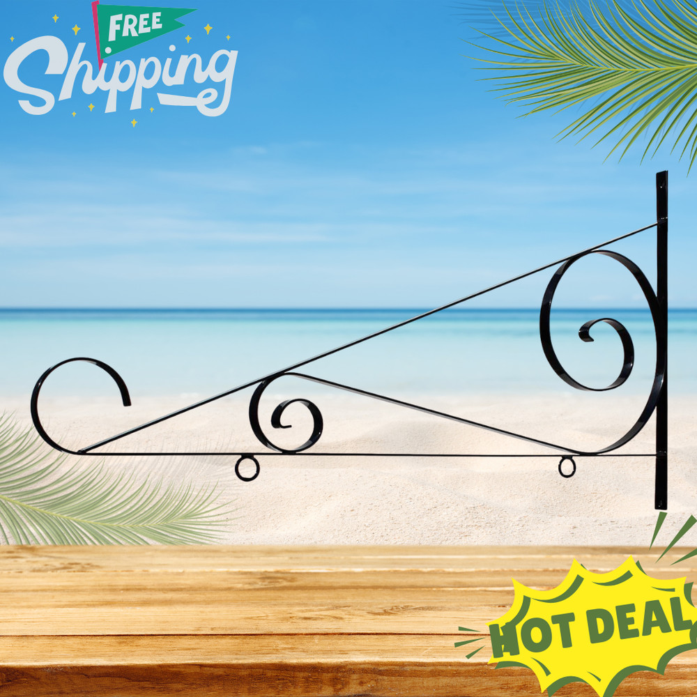 NEW 36″ Hanging Sign Scroll Bracket