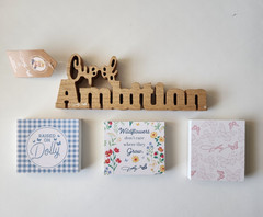 Dolly Parton Cup of Ambition Wooden Sign Blocks Butterflies Wildflowers Set of 4