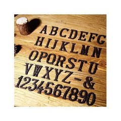 NEW Cast Wrought Iron Black Antique House Door Address Alphabet Letters Numbers