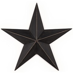 The CWI Gifts Metal Barn Star – 12″ Galvanized Hanging Star – Farmhouse Wall …