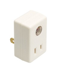 Amertac CL11LC White 30W Indoor Photoelectric Plug-In Light Control