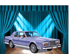 1985 Lincoln Luxury Car Art Choice Of Photo, Tin Sign, Mouse Pad or Framed
