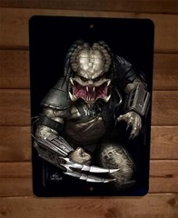 Predator Lee Virgin #1 Comic Book Cover Artwork 8×12 Metal Wall Sign Poster