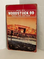 Woodstock 99 Concert Festival Metal Tin 8″ x 12″ Sign
