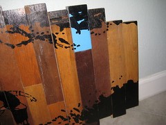 Hand Made WINNIE THE POOH Disney Wood Recycled Nursery Room Kid Art Decor USED