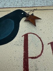 Relatively Country – Primitives Word Sign with Crow