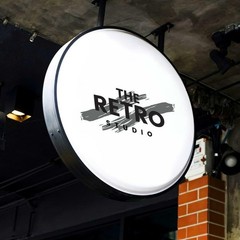 Custom 3D LED Blade Sign – Double Sided Light Box Storefront Wall Mounted Sign