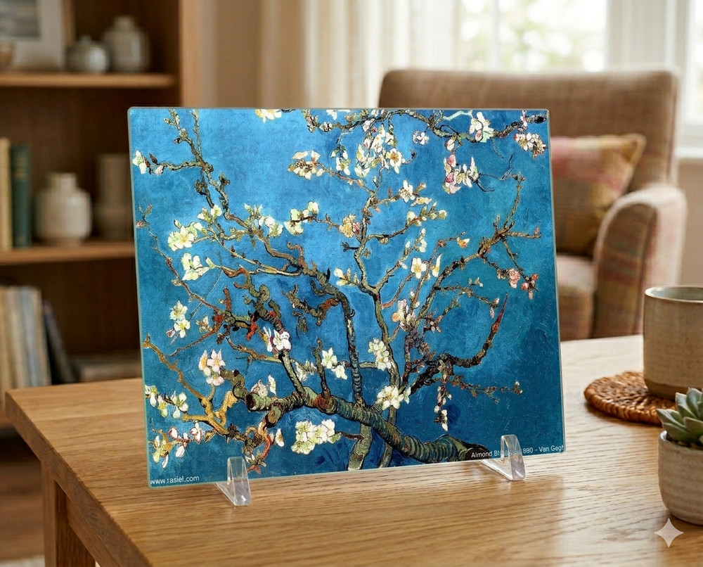 Van Gogh Paintings on Ceramic Tile-Fine Art Décor-You Choose the Art- Lot 1of2