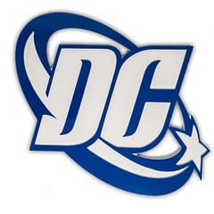 Large Engraved DC logo Sign Wall Art