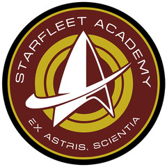 Starfleet Academy 12in Diameter metal sign