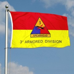 Army 3rd Armored Division Spearhead Flag Banner 3×5 Feet Home Garden Decor