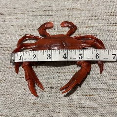Maryland Blue & Red Crab Set of 4 Beach Tiki Bar Wall Decor Aquarium Toy
