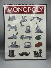 Monopoly Board Game Metal Sign 16.5 “ x 12.5” NEW GAME ROOM MAN CAVE