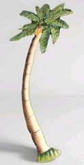 38-in Long 18 “Wide Metal Palm Tree Wall Decor