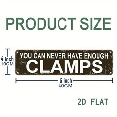 40Cm*10Cm Iron Signage, Vintage Iron Artwork, 16X4 Inches