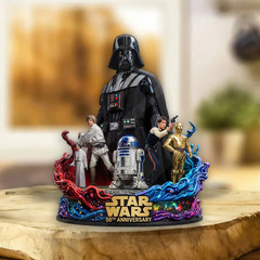 Wars 50th Anniversary Custom Shape Acrylic Plaque