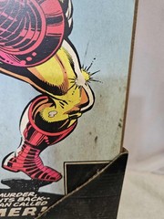 The invicible Iron Man Wall Hanging Art Wood Plaque Home Decor /Sign- 19X13-READ