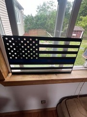police wall sign. 24×13