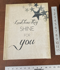 Look how they Shine For you decorative wall signs