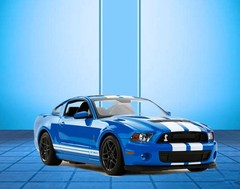 Ford Cobra Mustang Art Choice Of Photo, Tin Sign, Mouse Pad or Framed